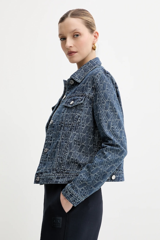 Дънково яке Armani Exchange тъмносин XW000556.AF12844