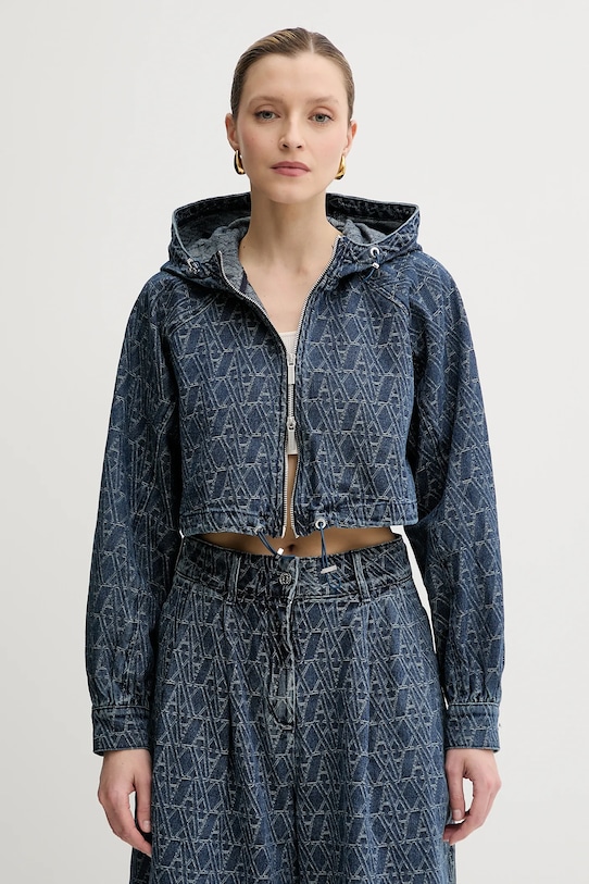 Джинсовая куртка Armani Exchange джинс тёмно-синий XW001185.AF12844