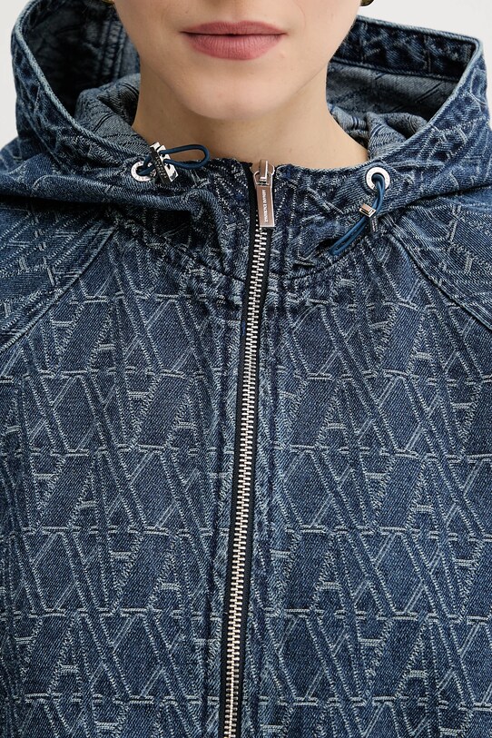 Jeans jakna Armani Exchange XW001185.AF12844 mornarsko modra