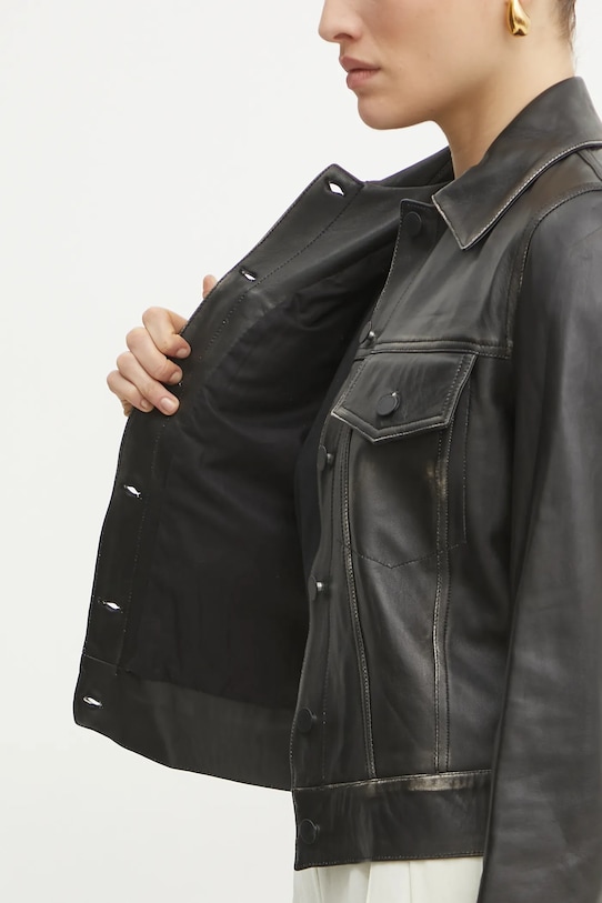 Liviana Conti geaca de piele F5SX35