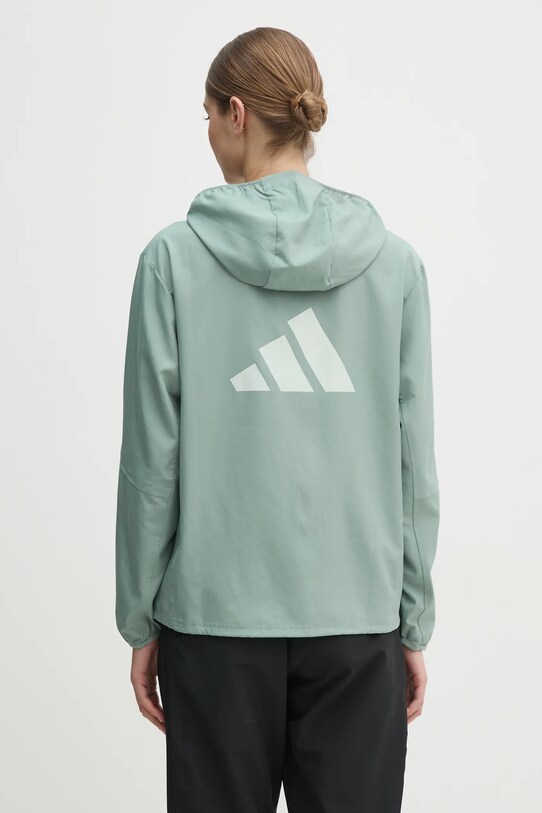 Одяг Бігова куртка adidas Performance Run It JD2344 зелений
