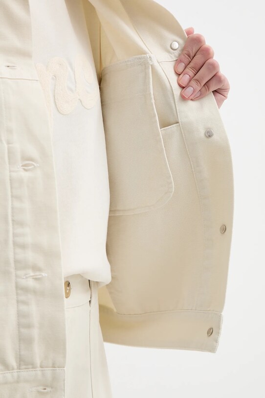 A.P.C. pamut kabát blouson cally COGBJ.F02905