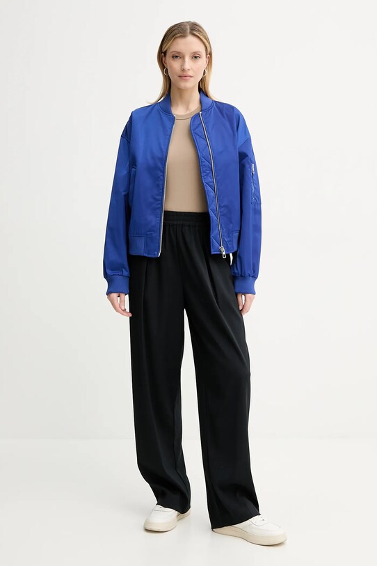 Marc O'Polo geaca bomber 502103670291 albastru SS25