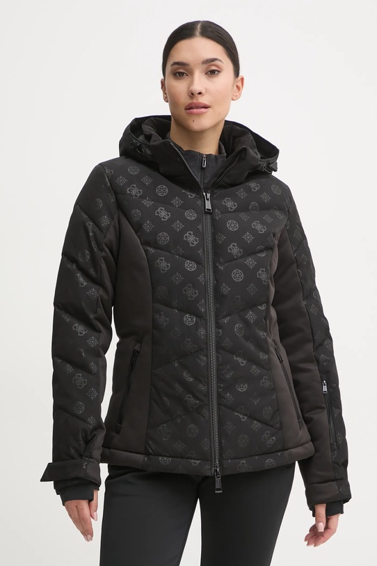 Гірськолижна куртка Guess чорний W4PL3N.WH0K0