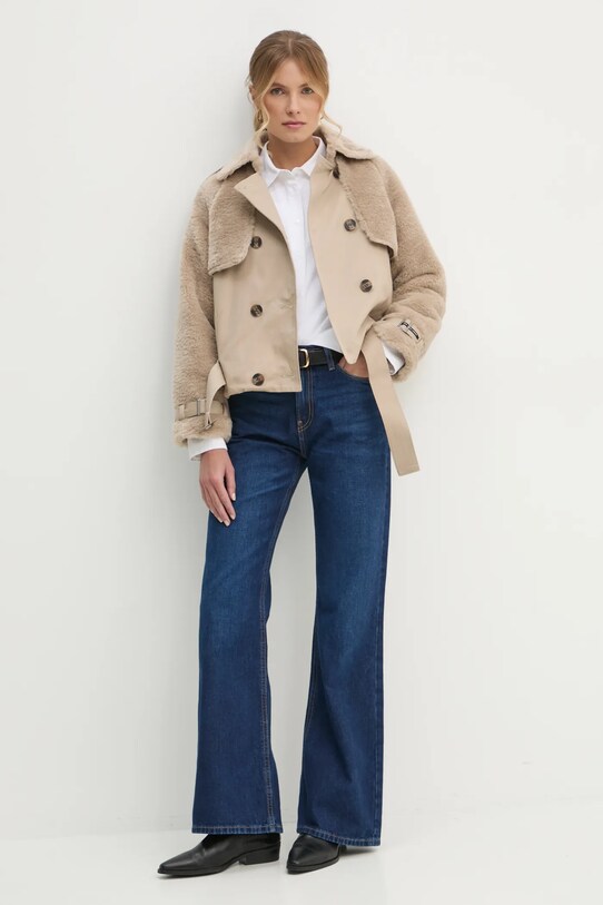 Pepe Jeans trench FIONA PL402500 beige SS25