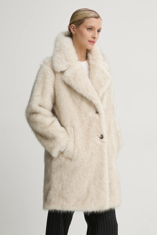 Pepe Jeans palton FRIDA cu captuseala bej PL402502