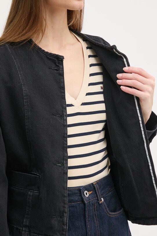 Pepe Jeans geacă din denim DAENA STUD PL402524