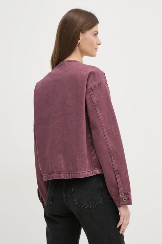 Oblečení Džínová bunda Pepe Jeans DAENA BERRY PL402525 růžová