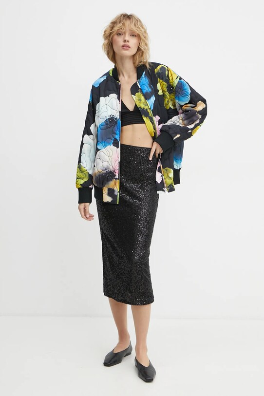 Stine Goya giacca bomber SG.PS25.J011.2317 nero SS25