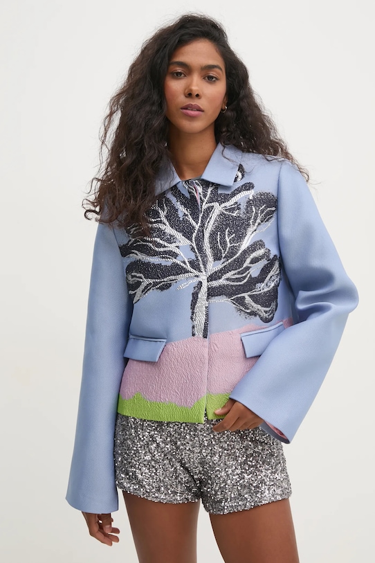 Куртка Stine Goya з підкладкою блакитний SG.PS25.J012.2269