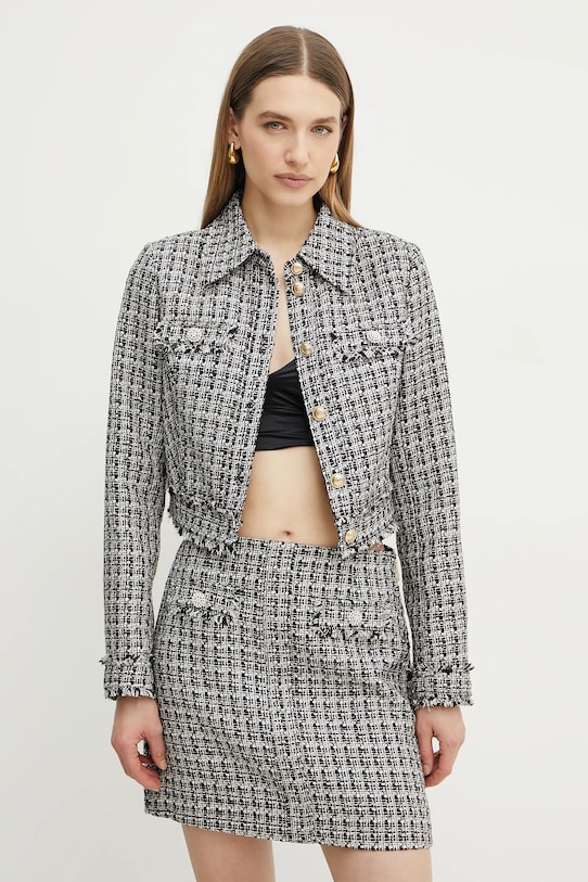 Bunda Guess nezateplené černá W5RN47.WGW82