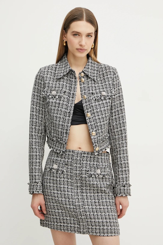 Bunda Guess nezateplené černá W5RN47.WGW82