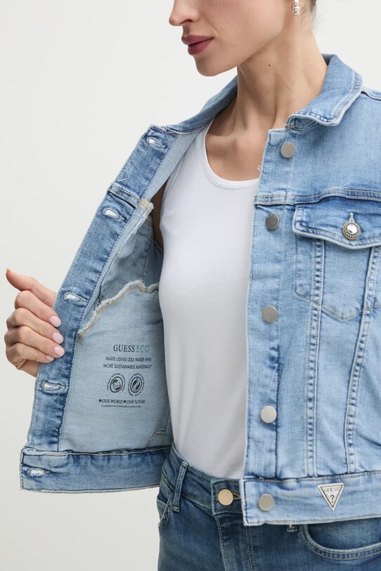 Guess geaca jeans W5RN01.D5L71