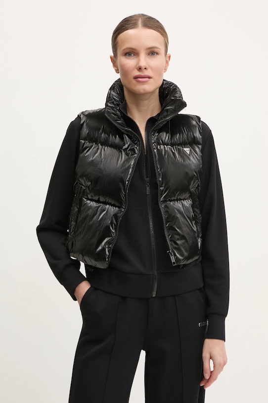 Guess smanicato CHRIS foderato nero V5RL00.WGUJ0