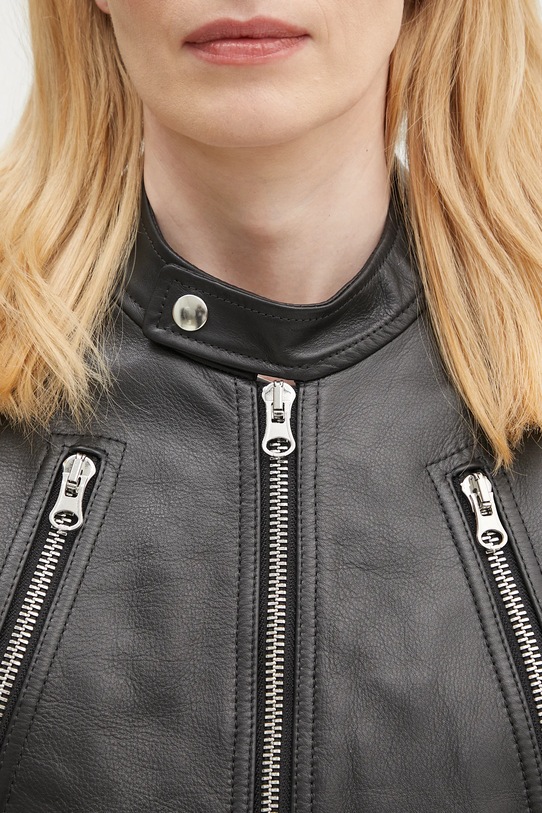 MM6 Maison Margiela kurtka skórzana S52AM0317