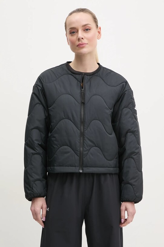 adidas geacă NUGANIC cu captuseala negru JJ1194