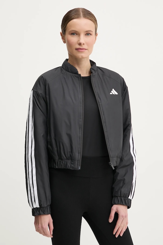 Bunda adidas Essential čierna JD1296