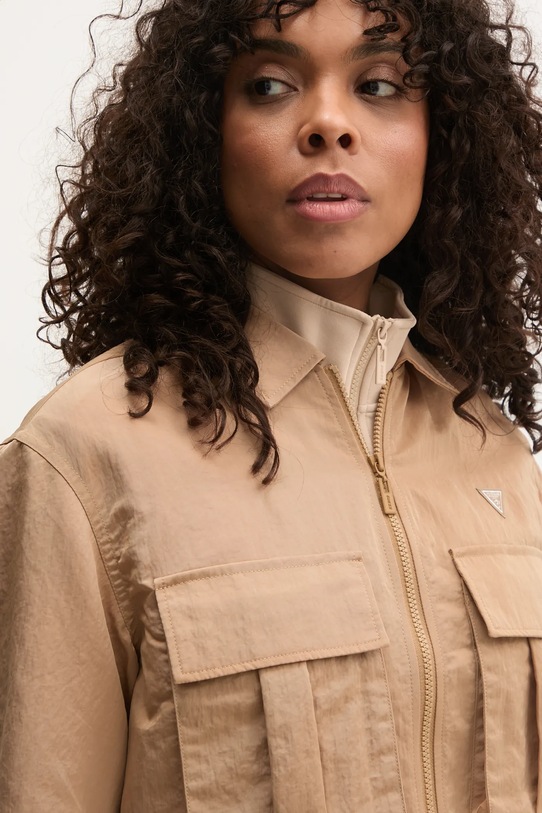 Bunda Guess SYLVIE béžová V5RL03.WGYB0