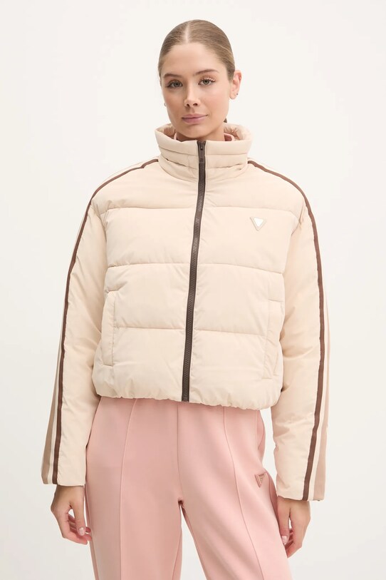 Куртка Guess JEAN с утеплением бежевый V5RL04.WGYC2