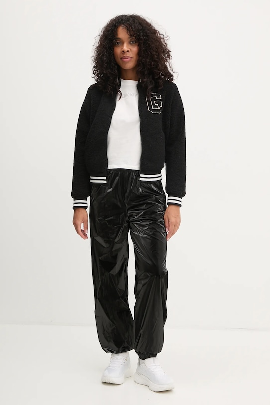 Bomber jakna Guess SHERPA V5RL06.KCPC2 crna SS25