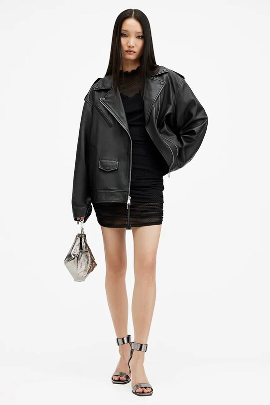 Шкіряна куртка AllSaints DAYLEN W006LB