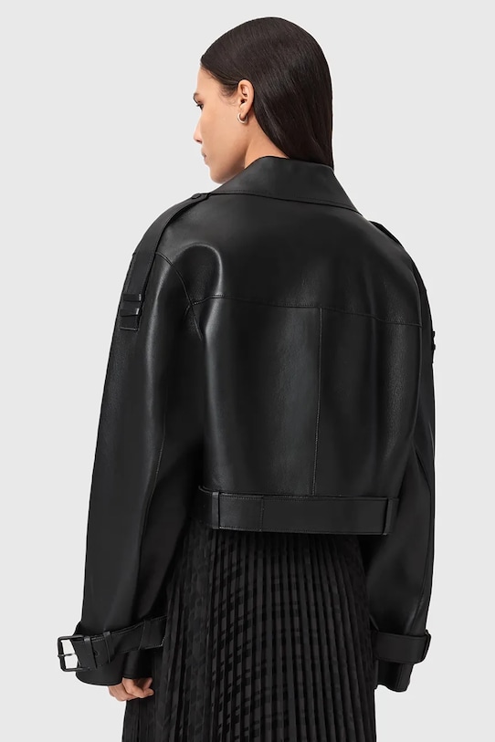 Δερμάτινο μπουφάν AllSaints OPHELIA W045LB