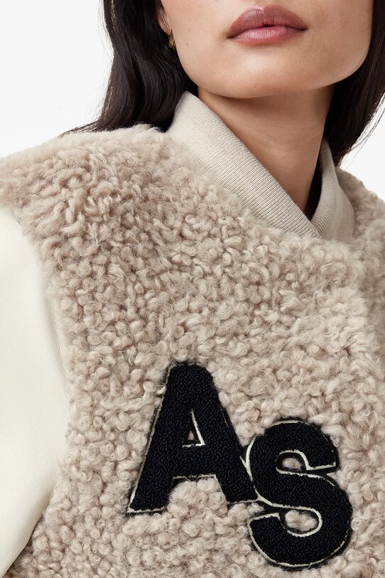 AllSaints geaca VALERIE W083LB bej SS25