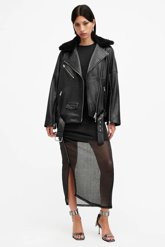 AllSaints geacă de piele VENDRA W136LB