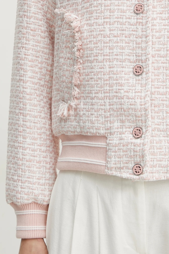 Куртка-бомбер Guess NEW GLORIA W5RL10.WGVH2 рожевий