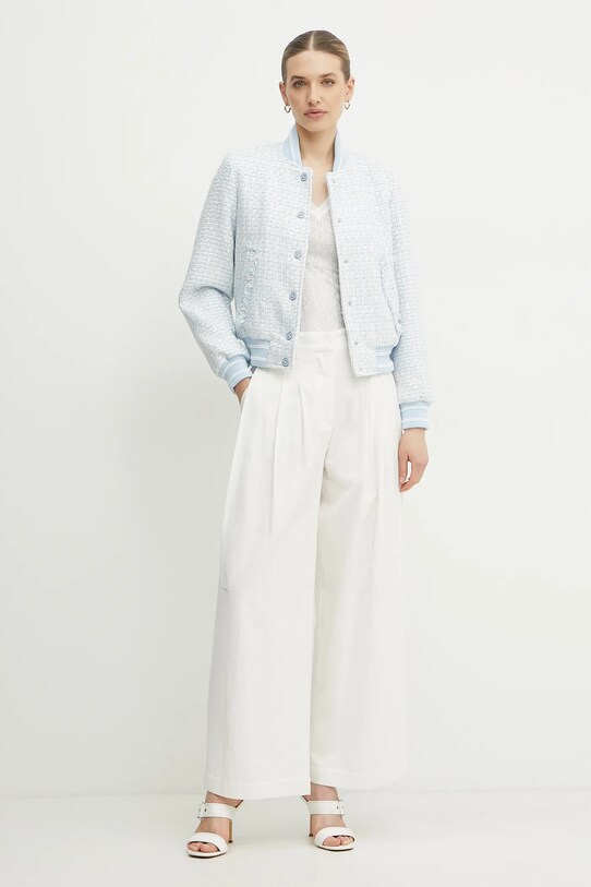Bomber jakna Guess NEW GLORIA W5RL10.WGVH2 modra SS25