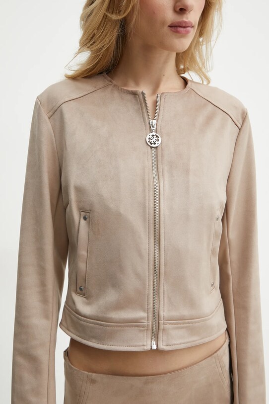 Куртка Guess SERAPHINE бежевий W5RL24.WE0L0