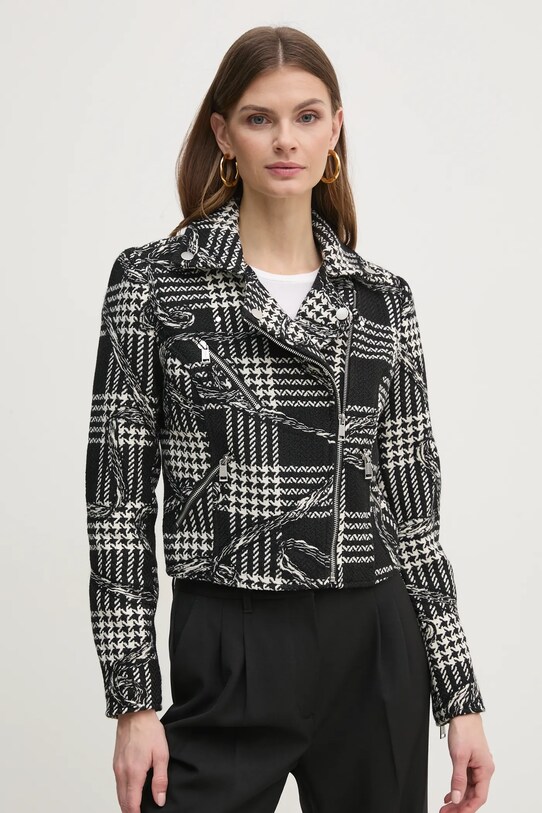 Куртка с примесью шерсти Guess DOVER с подкладкой чёрный W5RL29.WGWG0