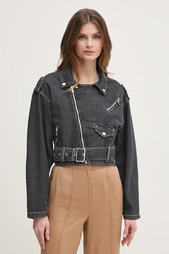 Джинсова куртка Guess SANDY джинс сірий W5RN58.D5LF1