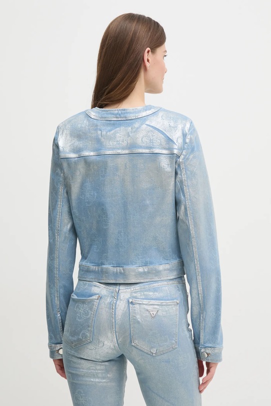 Oblečení Bunda Guess SAMMY W5RN11.D5JS1 stříbrná