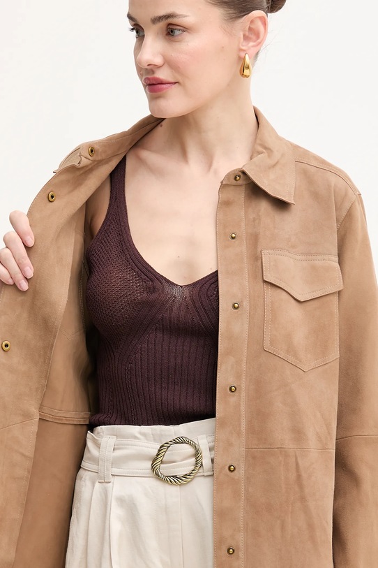 Kožená bunda Luisa Spagnoli 541710