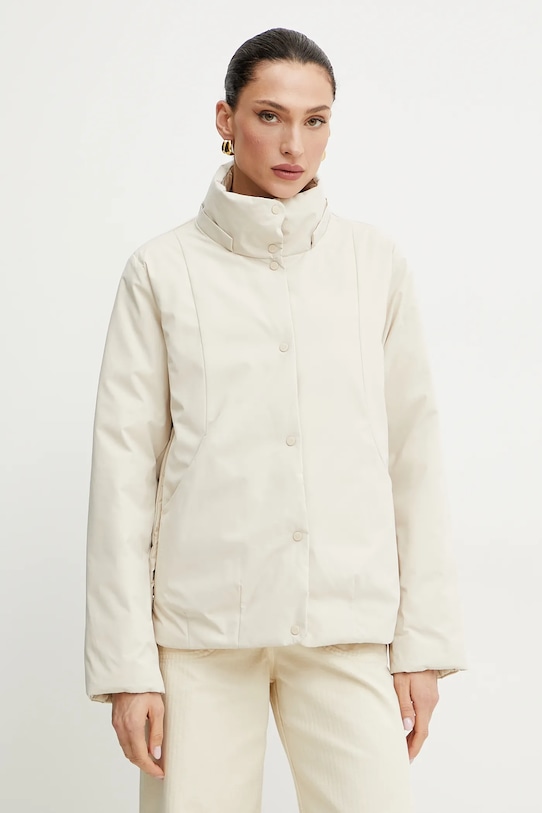 Oblečenie Páperová obojstranná bunda Luisa Spagnoli 541821 béžová