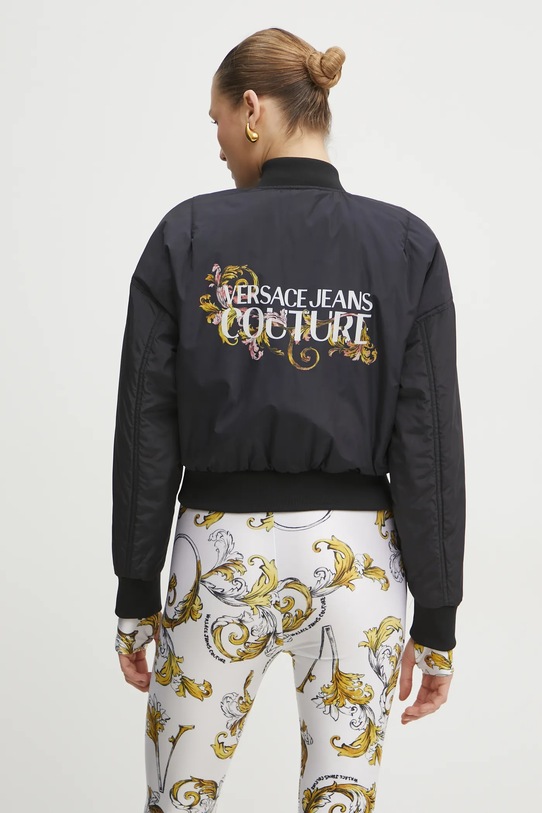 Versace Jeans Couture kifordítható bomber dzseki 78HASD08.CQD99 fekete