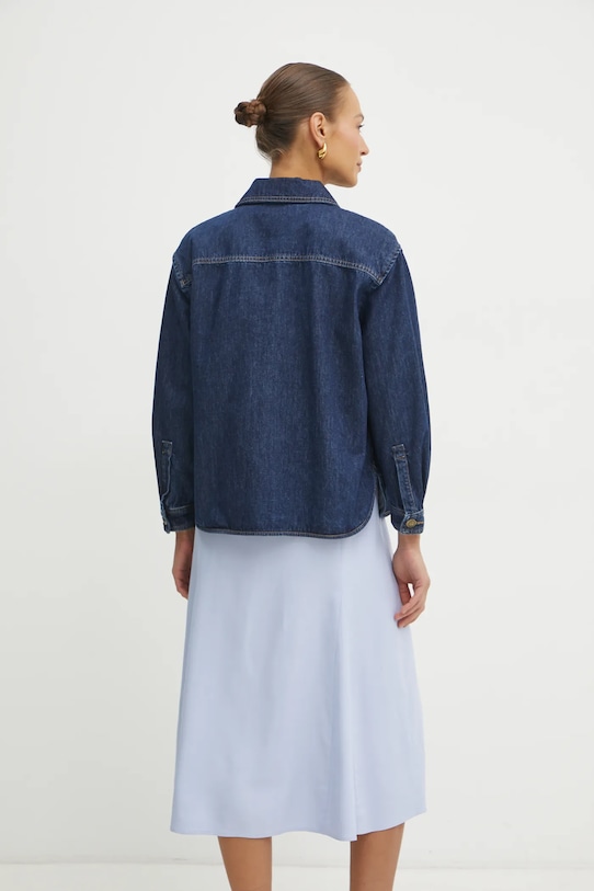 Îmbrăcăminte Marella geaca jeans NAVA 2513041114 bleumarin