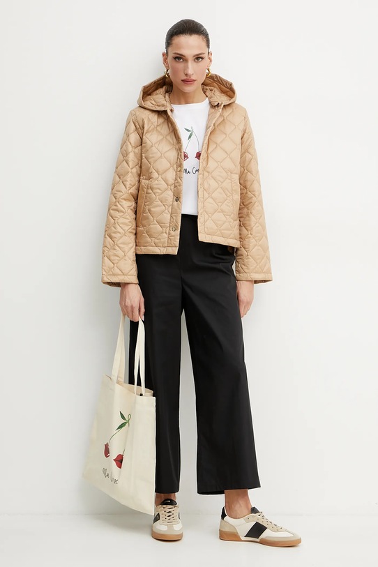 Marella kurtka Emme by Marella 2515481041 beżowy SS25