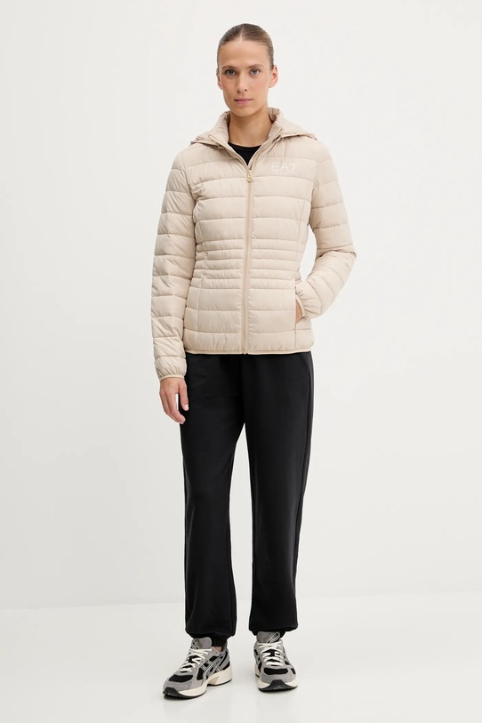 EA7 Emporio Armani kurtka TNF8Z.8NTB23 beżowy AW25