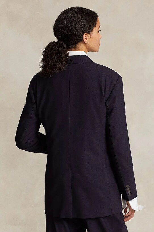 Polo Ralph Lauren marynarka wełniana RLXD SB 211891060 granatowy SS25