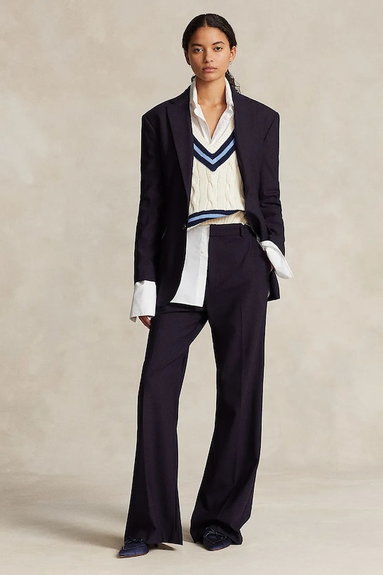 Polo Ralph Lauren geaca de lana RLXD SB bleumarin 211891060