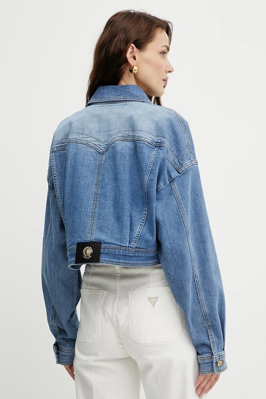 Odzież Versace Jeans Couture kurtka jeansowa 78HAS450.CDWA8 niebieski
