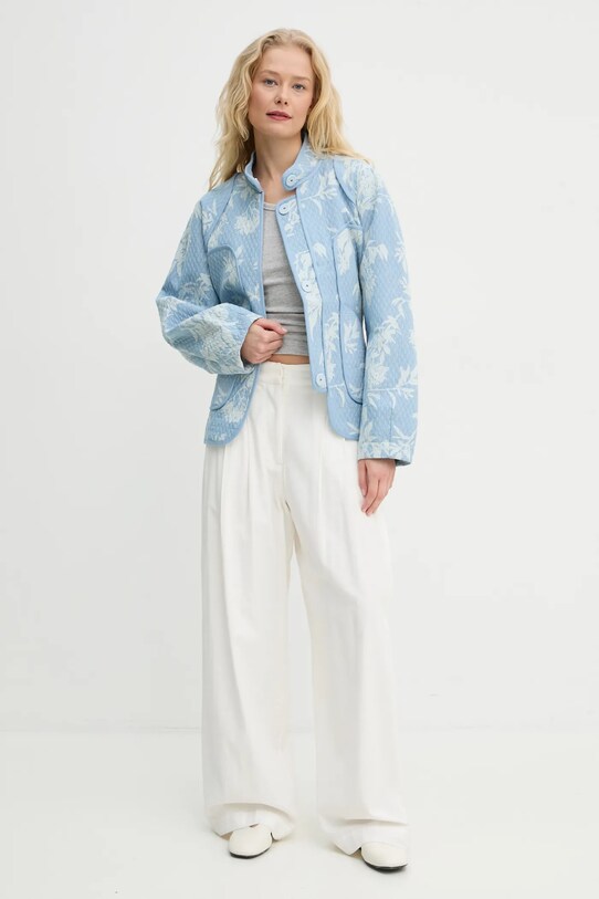 MUNTHE geaca SAHNELY 244151024407 albastru SS25
