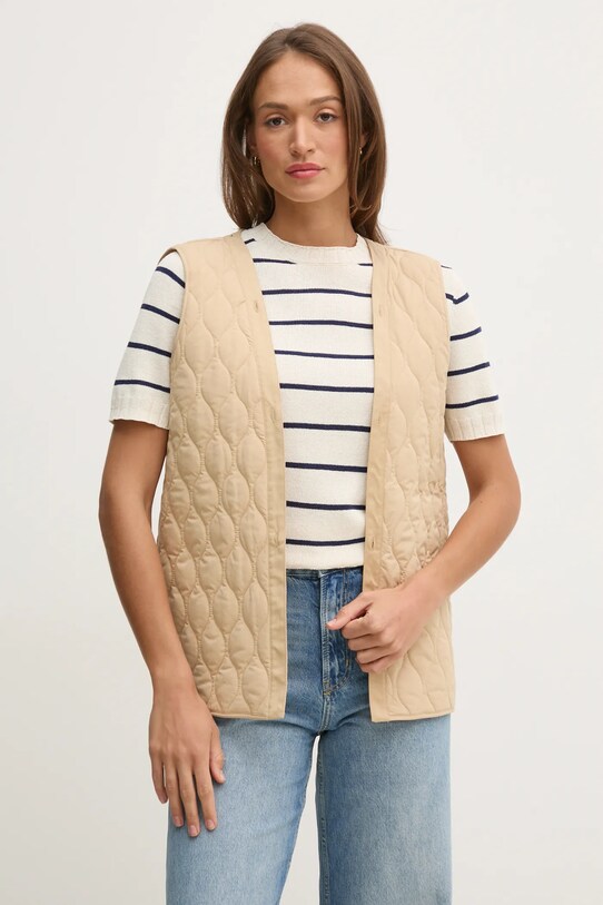 Куртка Sisley бежевий 22KVLN05I