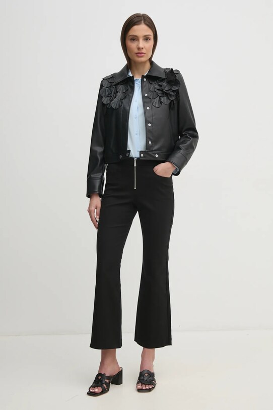 Sisley kurtka 20BZLN05K czarny SS25