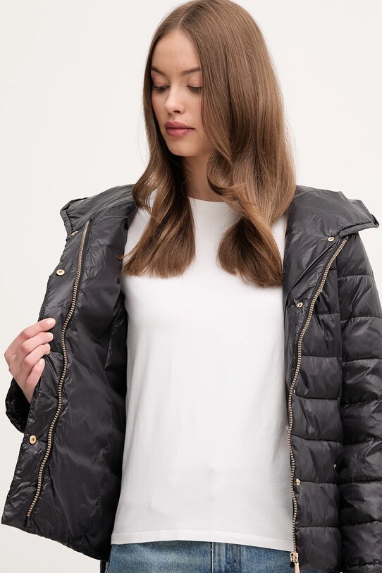 Sisley geacă 233PLN05D negru