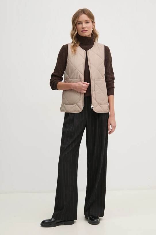 Елек Barbour LGI0189BE33 бежов SS25