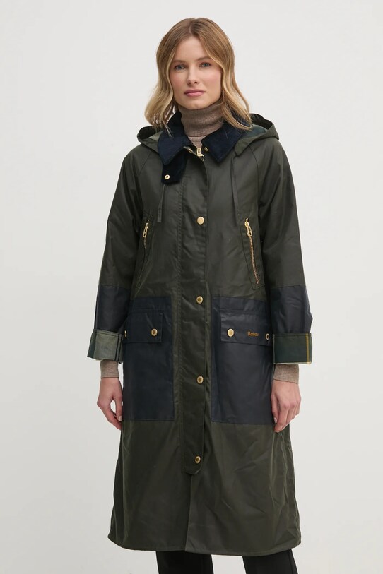 Jakna Barbour LWX1449OL99 zelena SS25