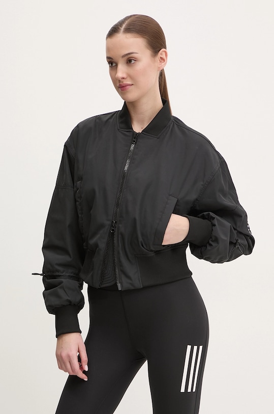 adidas by Stella McCartney jacheta de antrenament cu captuseala negru JF6030